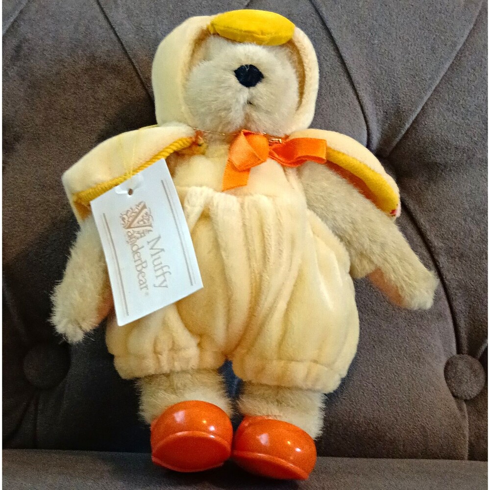VanderBear Family Muffy Chick Easter 1990 10 in Plush Bear w/ Tags